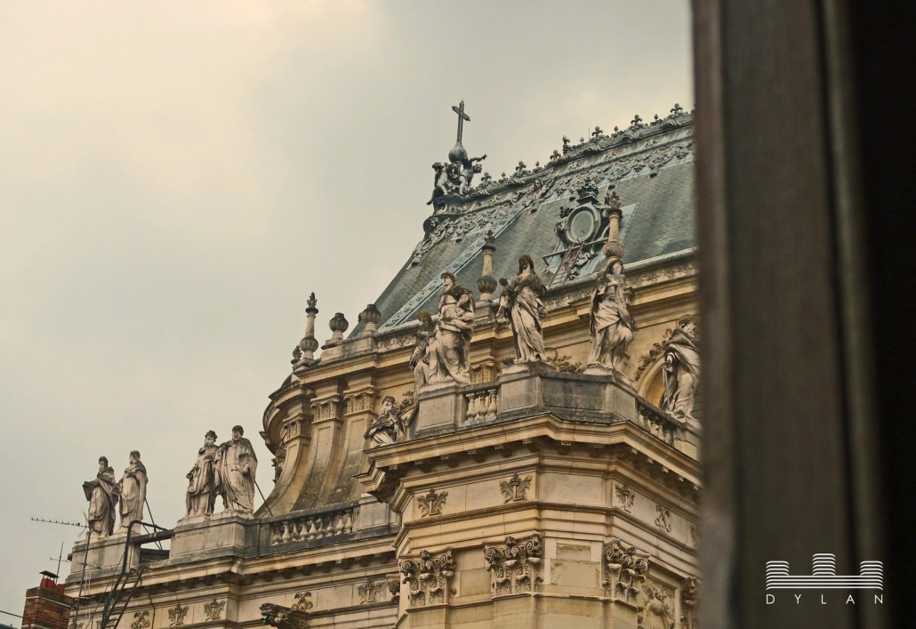 Versailles - chapel rooftop